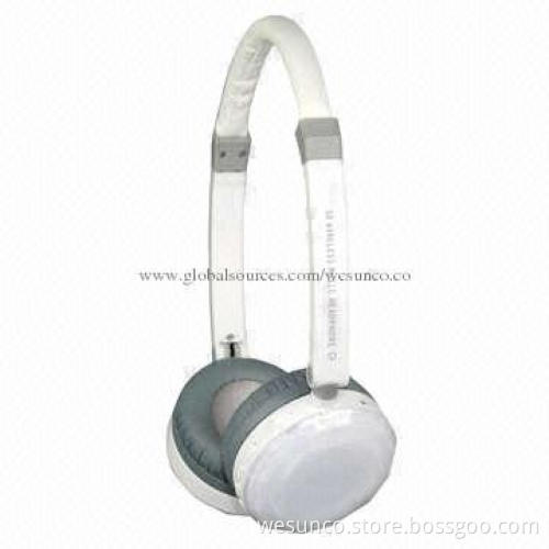 Crystal TF card headphone with FM radio